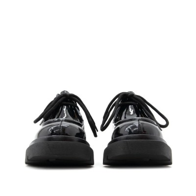 Paola ferri γυναικεία παπούτσια λουστρίνι μαύρο